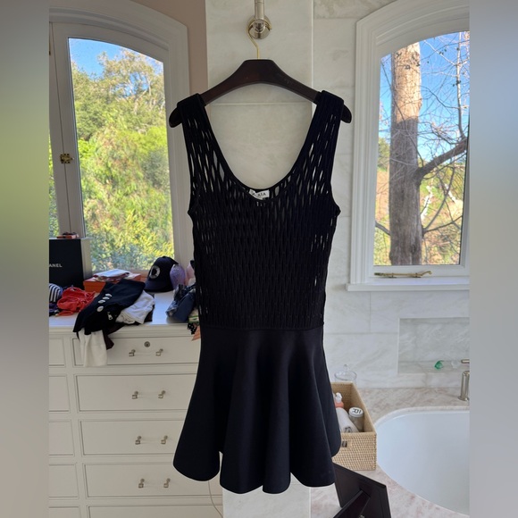 black dress sneaker Alaa Midi Dresses